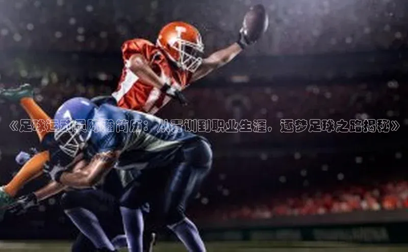 长征平台官网路畅科技《足球运动员陈瀚简历：从青训到职业生涯，逐梦足球之路揭秘》