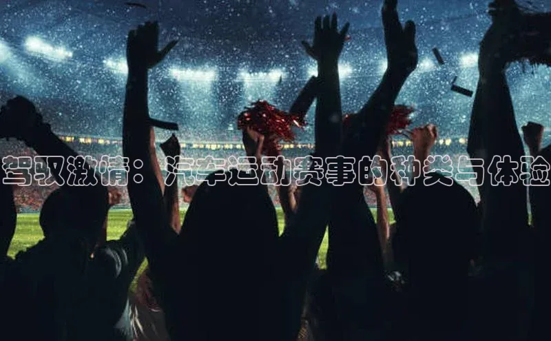 驾驭激情：汽车运动赛事的种类与体验